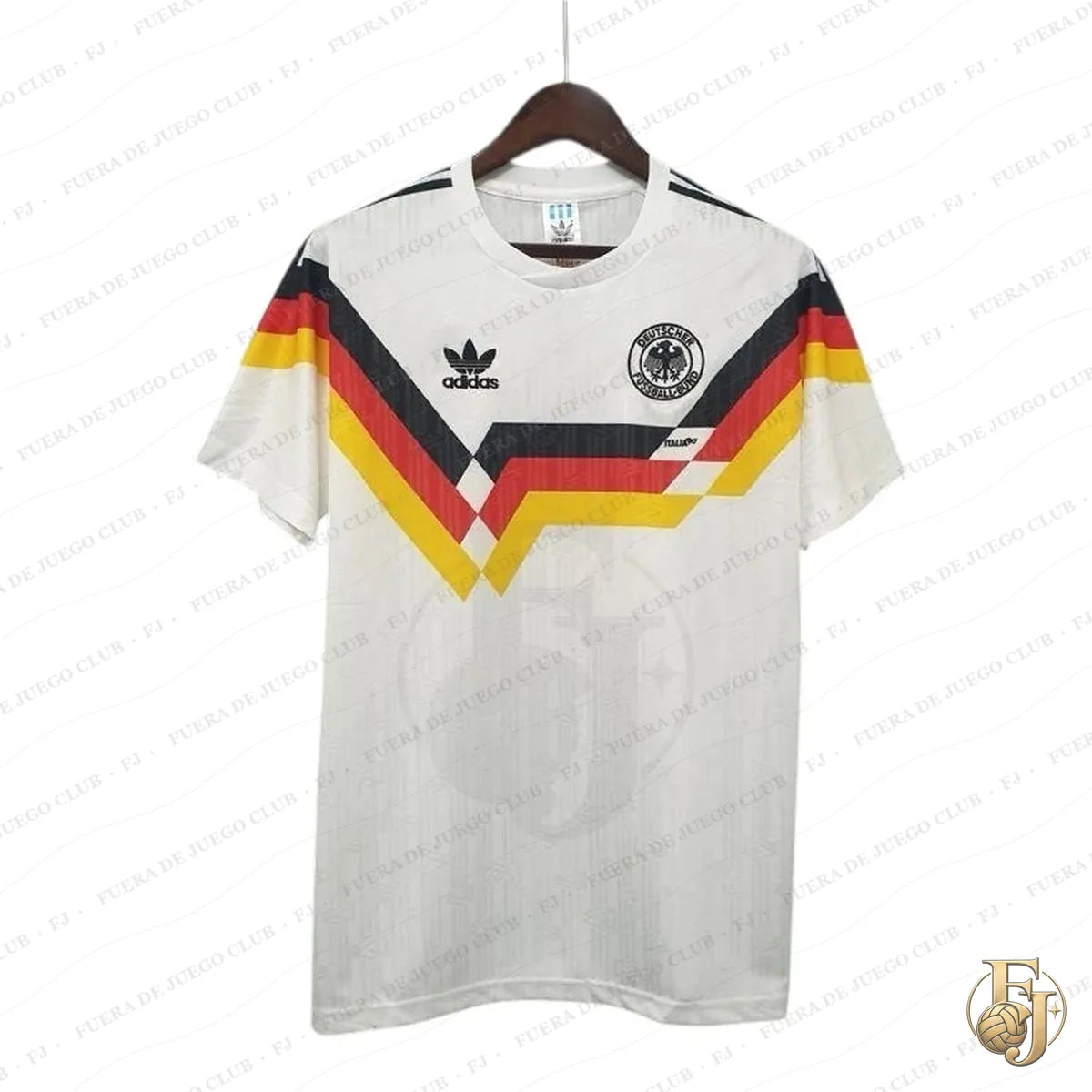 Camiseta Alemania Retro 1990 - Fuera de Juego Club