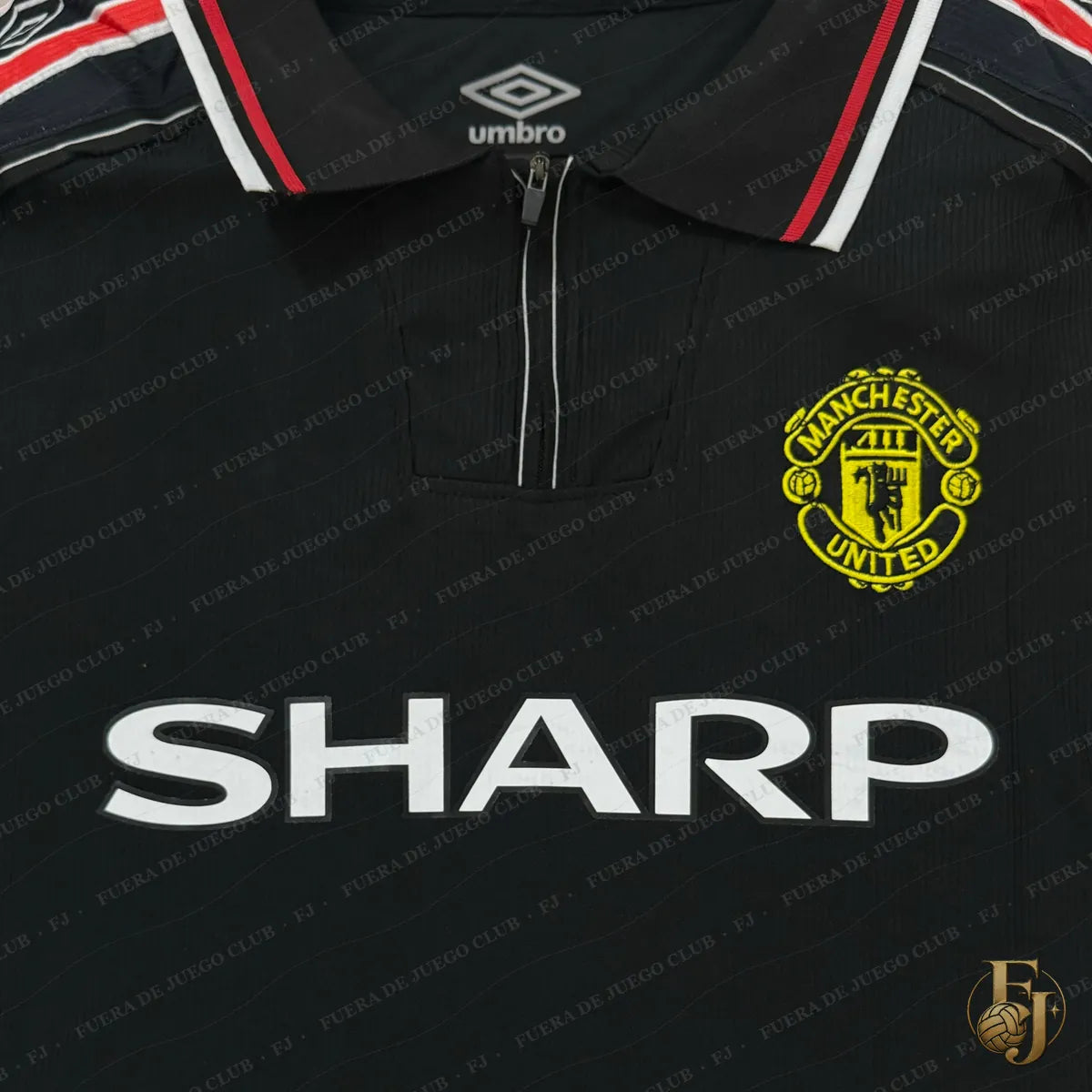 Camiseta Manchester United Retro 1998 - Fuera de Juego Club