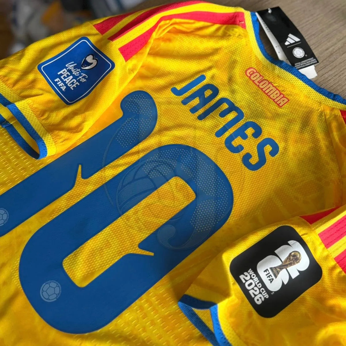 Camiseta Colombia 2026 Local - Fuera de Juego Club