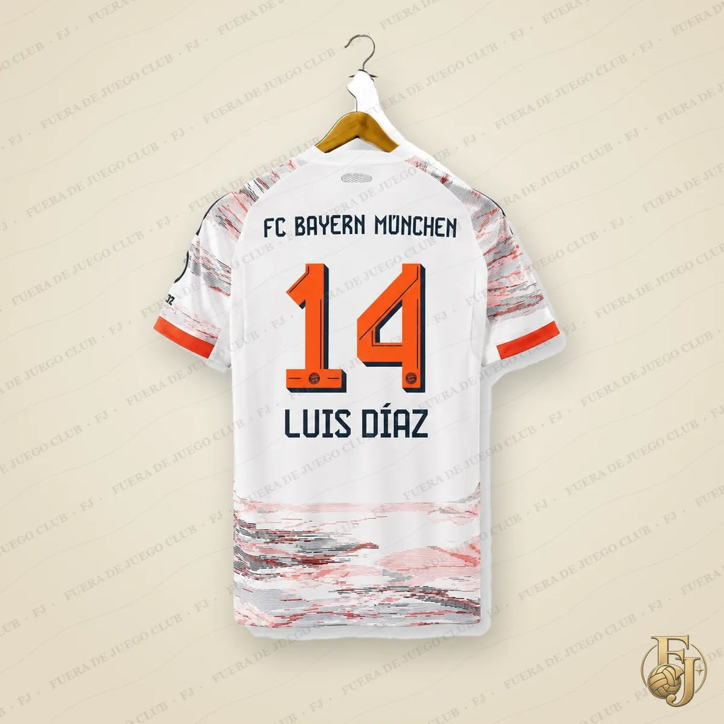 Camiseta Bayern de Múnich Visitante 2025/26 - Fuera de Juego Club