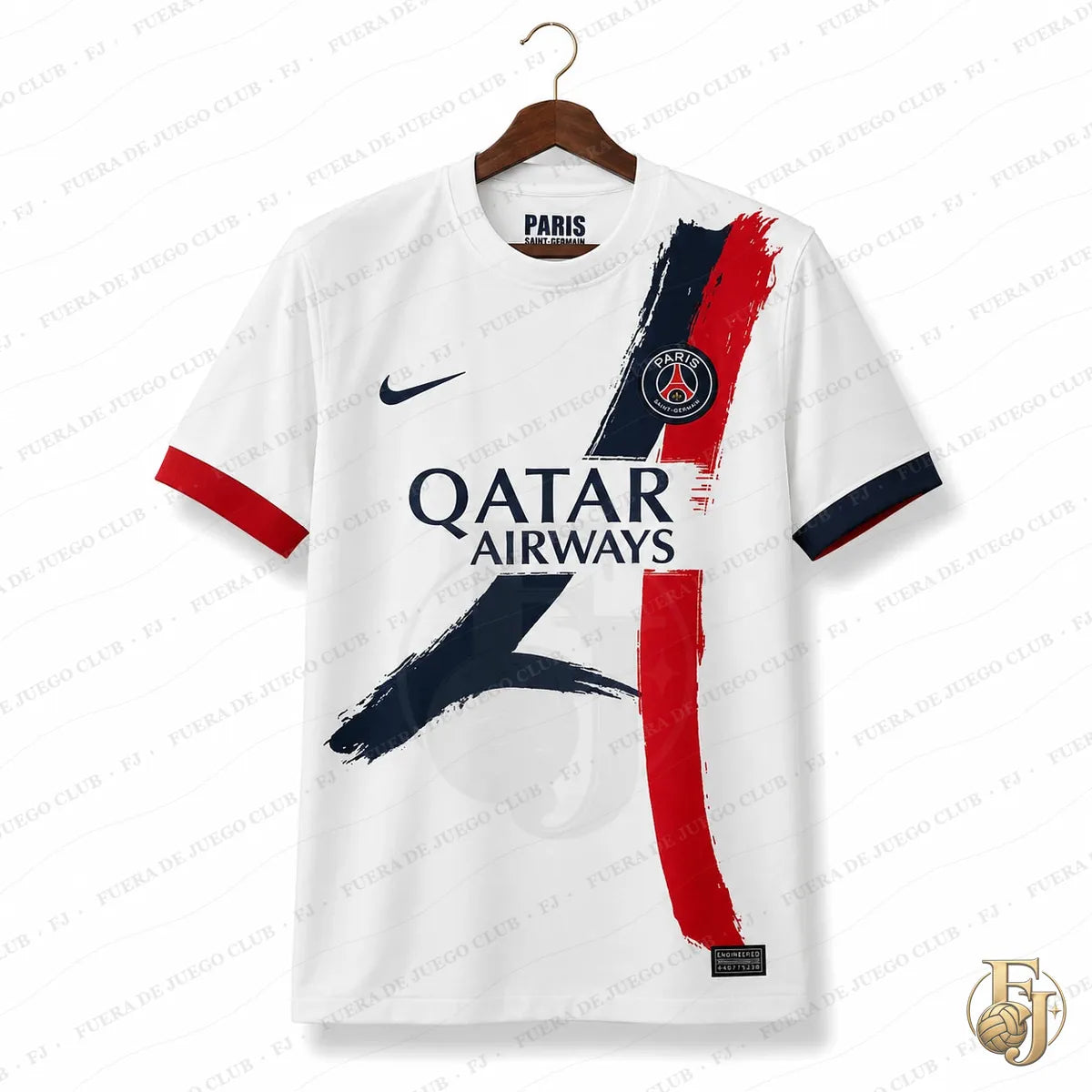 Camiseta PSG Visitante 2025/26 - Fuera de Juego Club