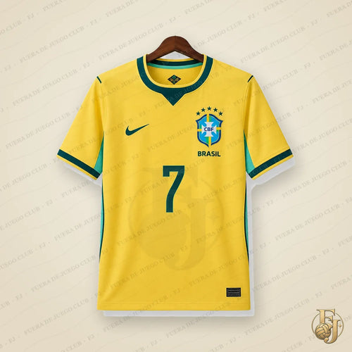 Camiseta Brasil 2026 Local - Fuera de Juego Club