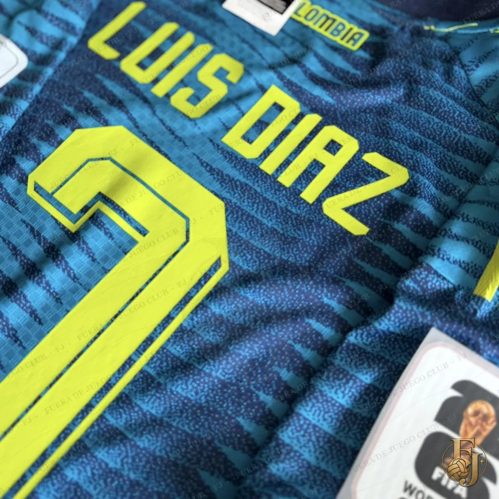 Camiseta Colombia 2026 Visitante - Fuera de Juego Club