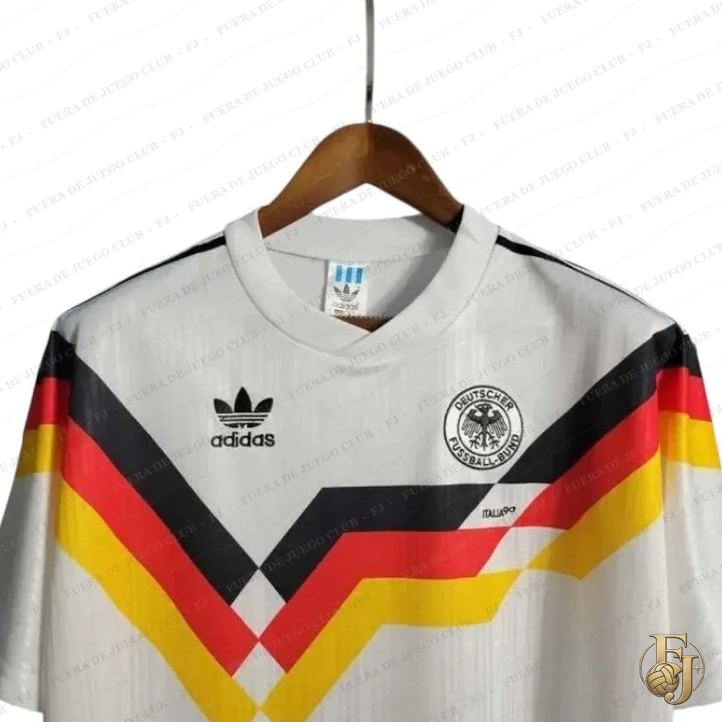 Camiseta Alemania Retro 1990 - Fuera de Juego Club