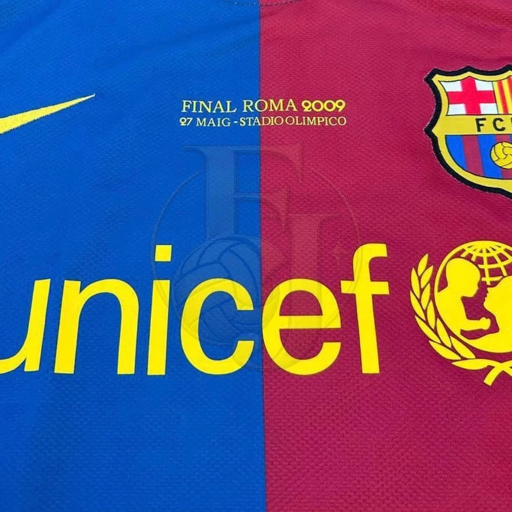 Camiseta Barcelona Retro 2009 - Fuera de Juego Club