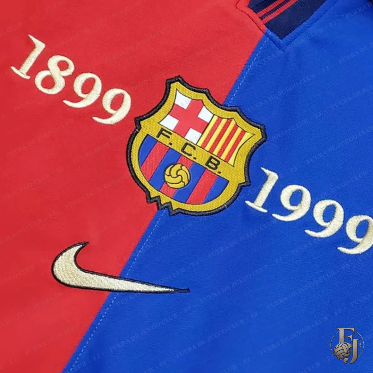 Camiseta Barcelona Retro 1999 - Fuera de Juego Club