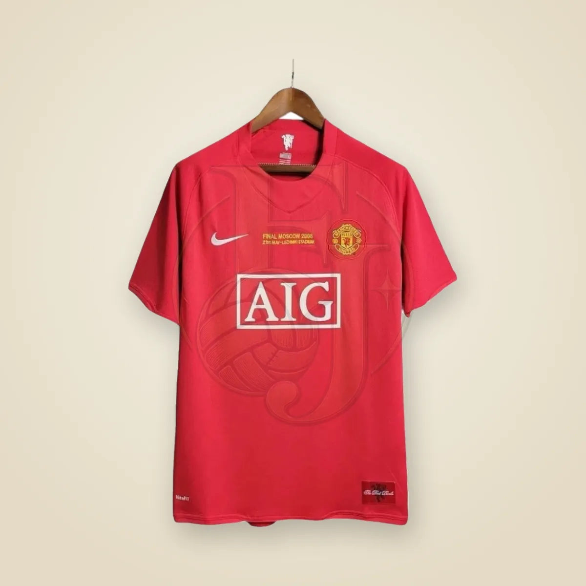 Camiseta Manchester United Retro 2008 - Fuera de Juego Club