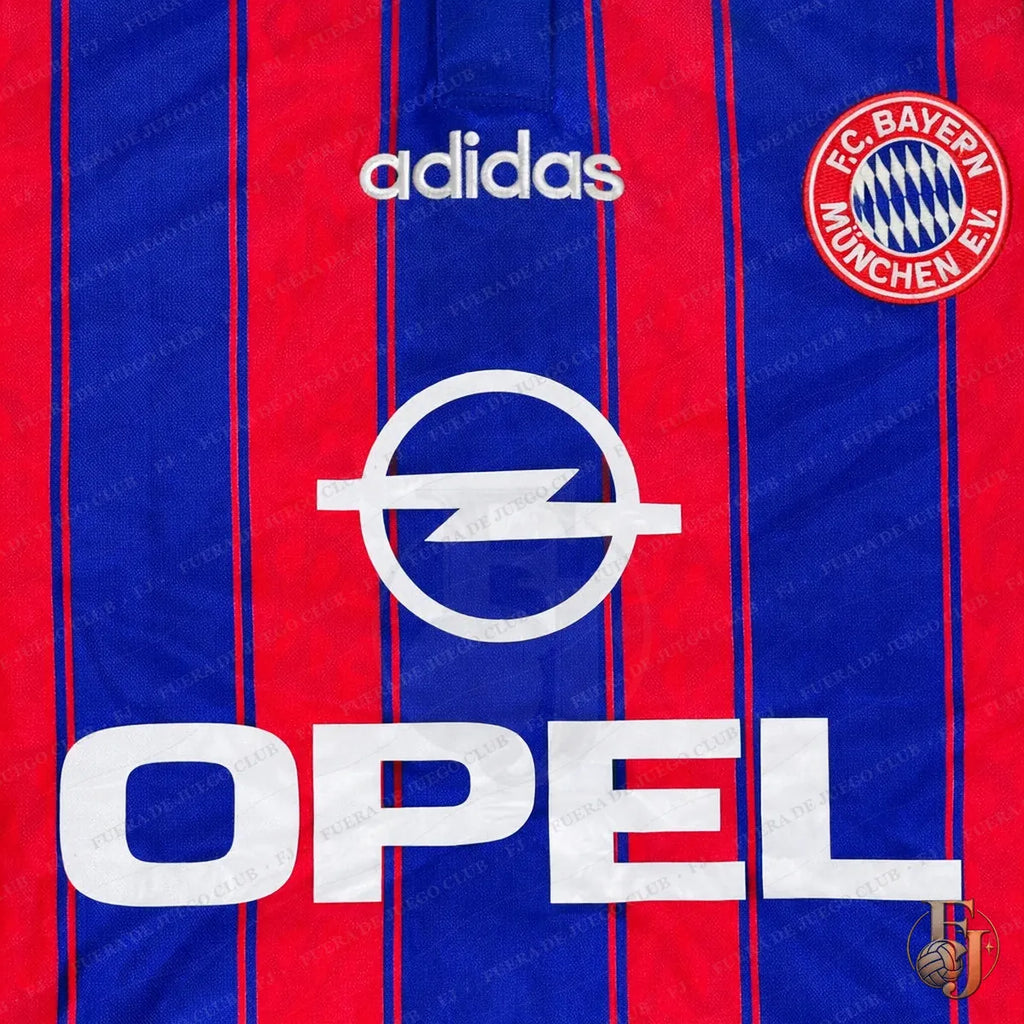 Camiseta Bayern de Múnich Retro 1995 - Fuera de Juego Club