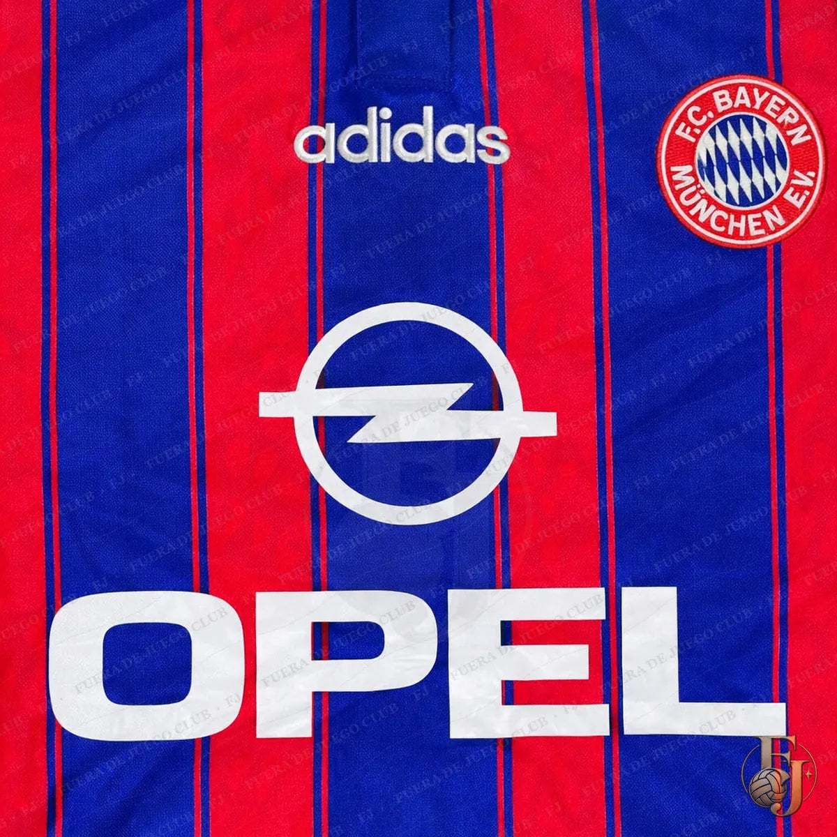 Camiseta Bayern de Múnich Retro 1995 - Fuera de Juego Club