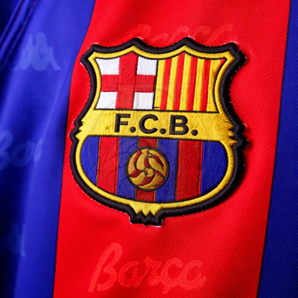 Camiseta Barcelona Retro 1996/97 - Fuera de Juego Club