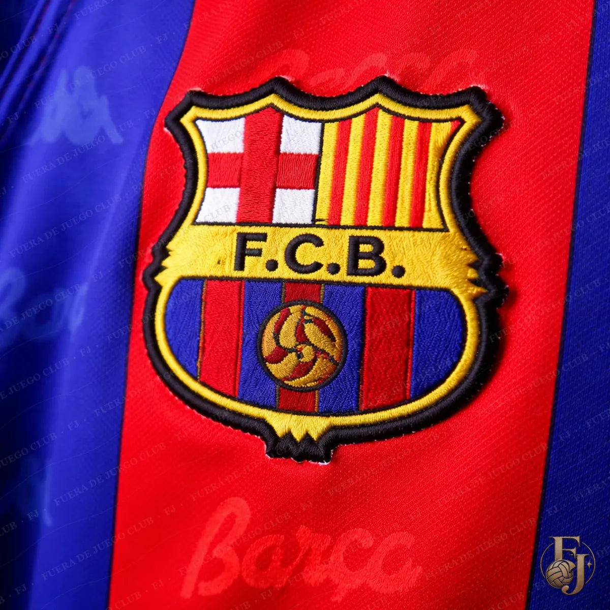 Camiseta Barcelona Retro 1996/97 - Fuera de Juego Club