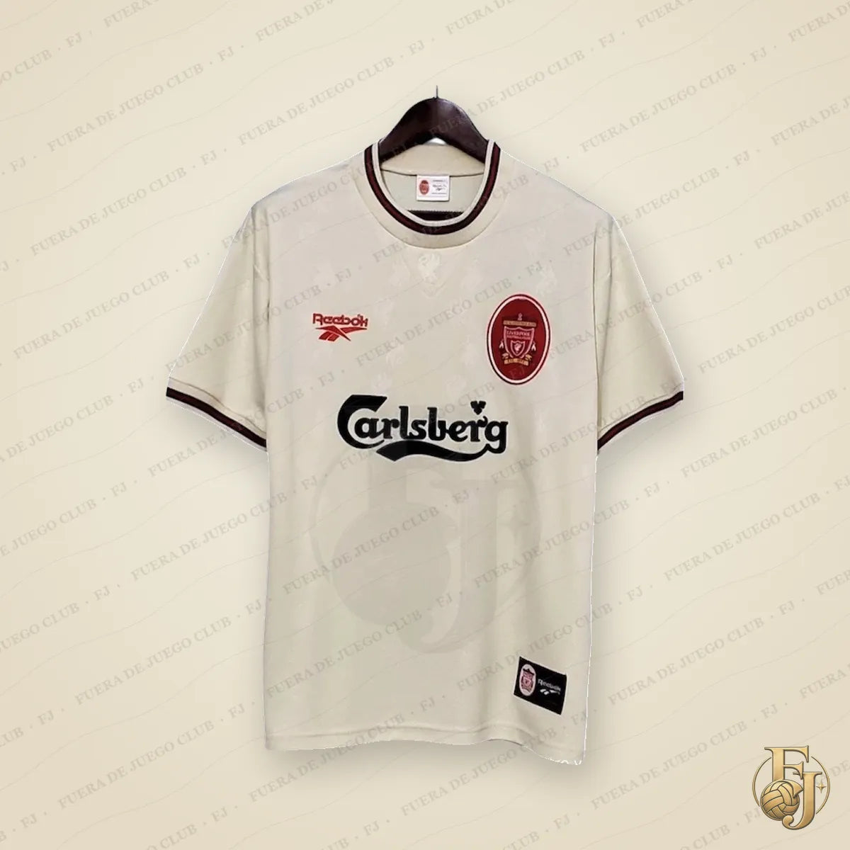 Camiseta Liverpool Retro 1996 - Fuera de Juego Club