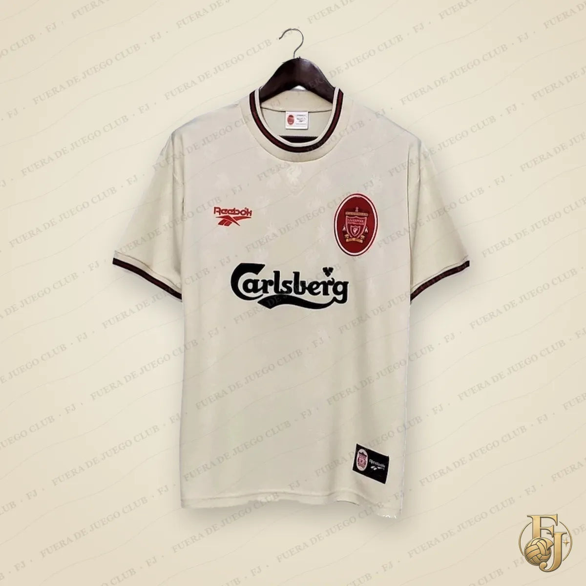 Camiseta Liverpool Retro 1996 - Fuera de Juego Club