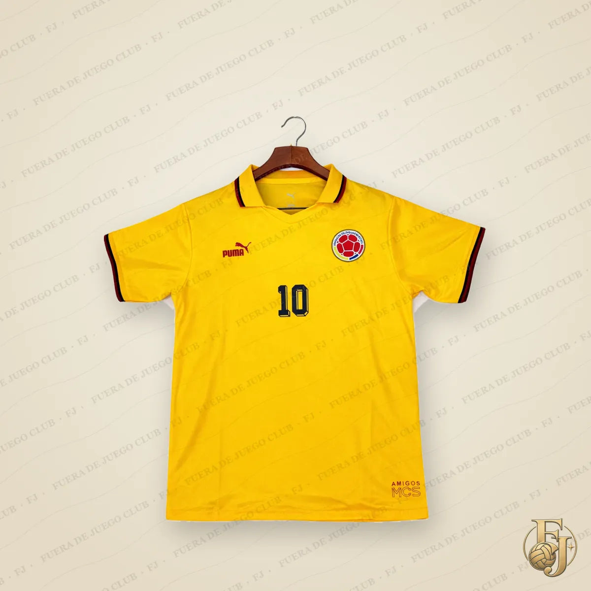 Camiseta Colombia Retro 1987 - Fuera de Juego Club