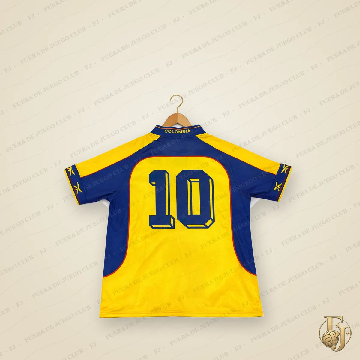 Camiseta Colombia Retro 2001 - Fuera de Juego Club