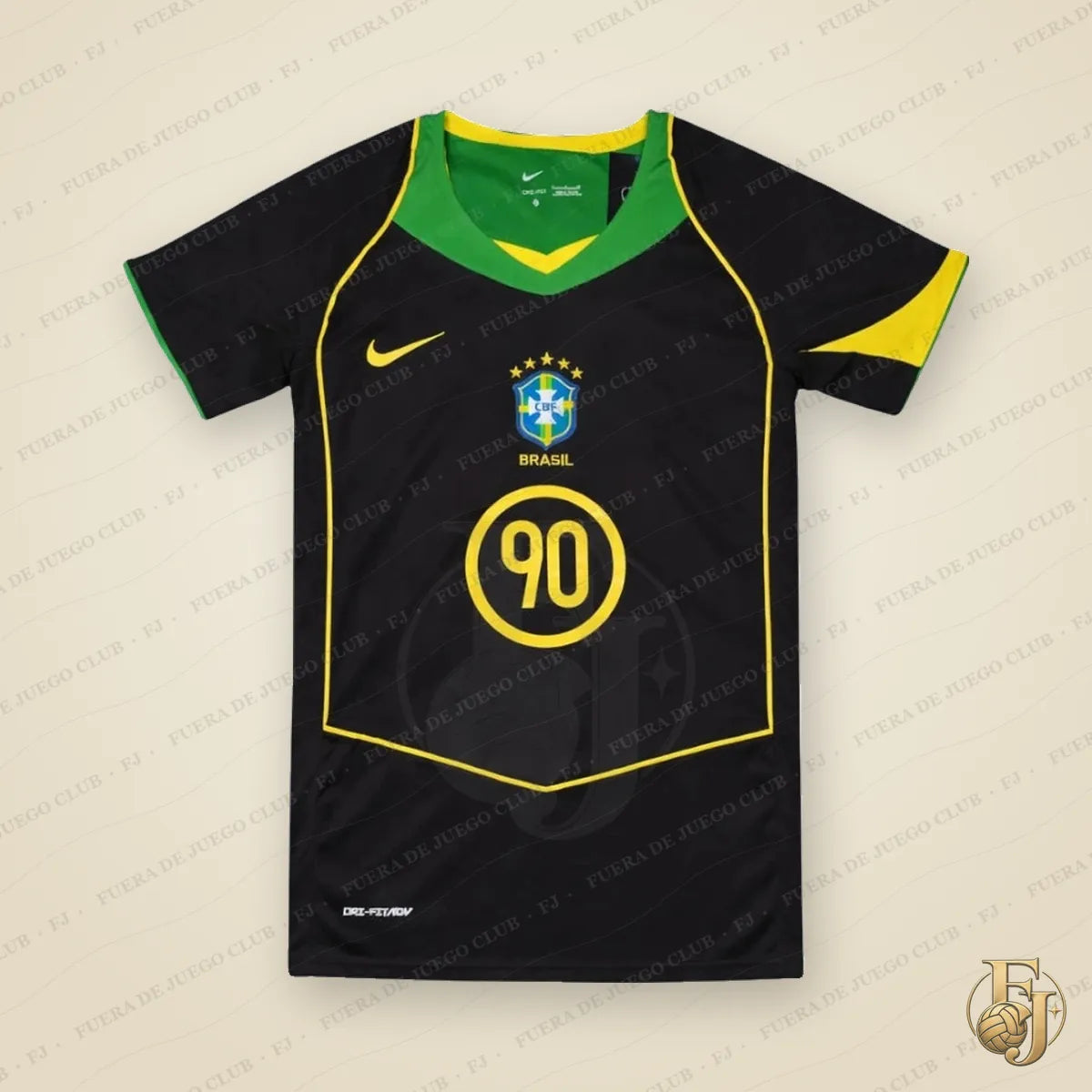 Camiseta Brasil Total 90 2025 - Fuera de Juego Club