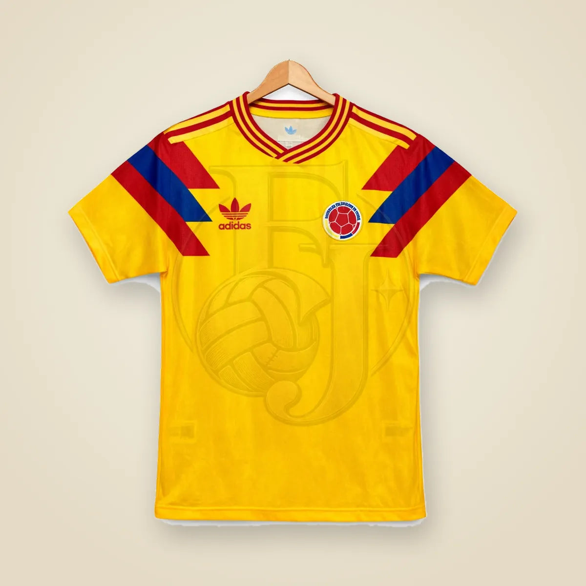 Camiseta Colombia Retro 1990 Local - Fuera de Juego Club
