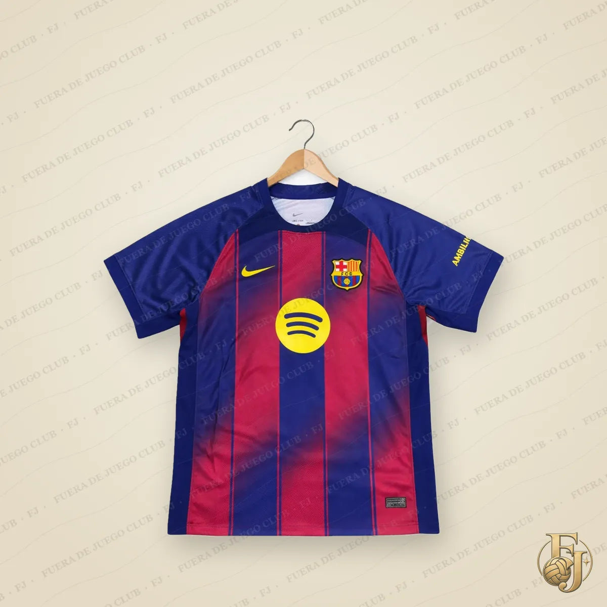 Camiseta Barcelona Local 2025/26 - Fuera de Juego Club