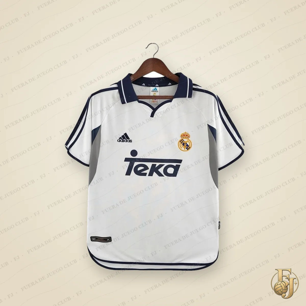 Camiseta Real Madrid Retro 2000/01 - Fuera de Juego Club