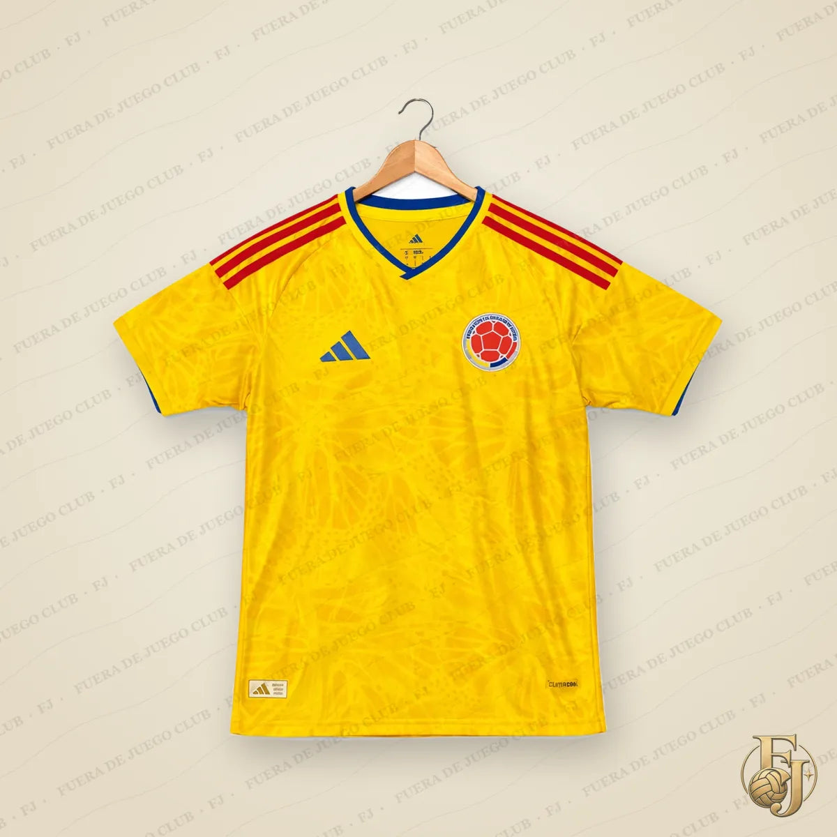 Camiseta Colombia 2026 Local · Versión Fan - Fuera de Juego Club