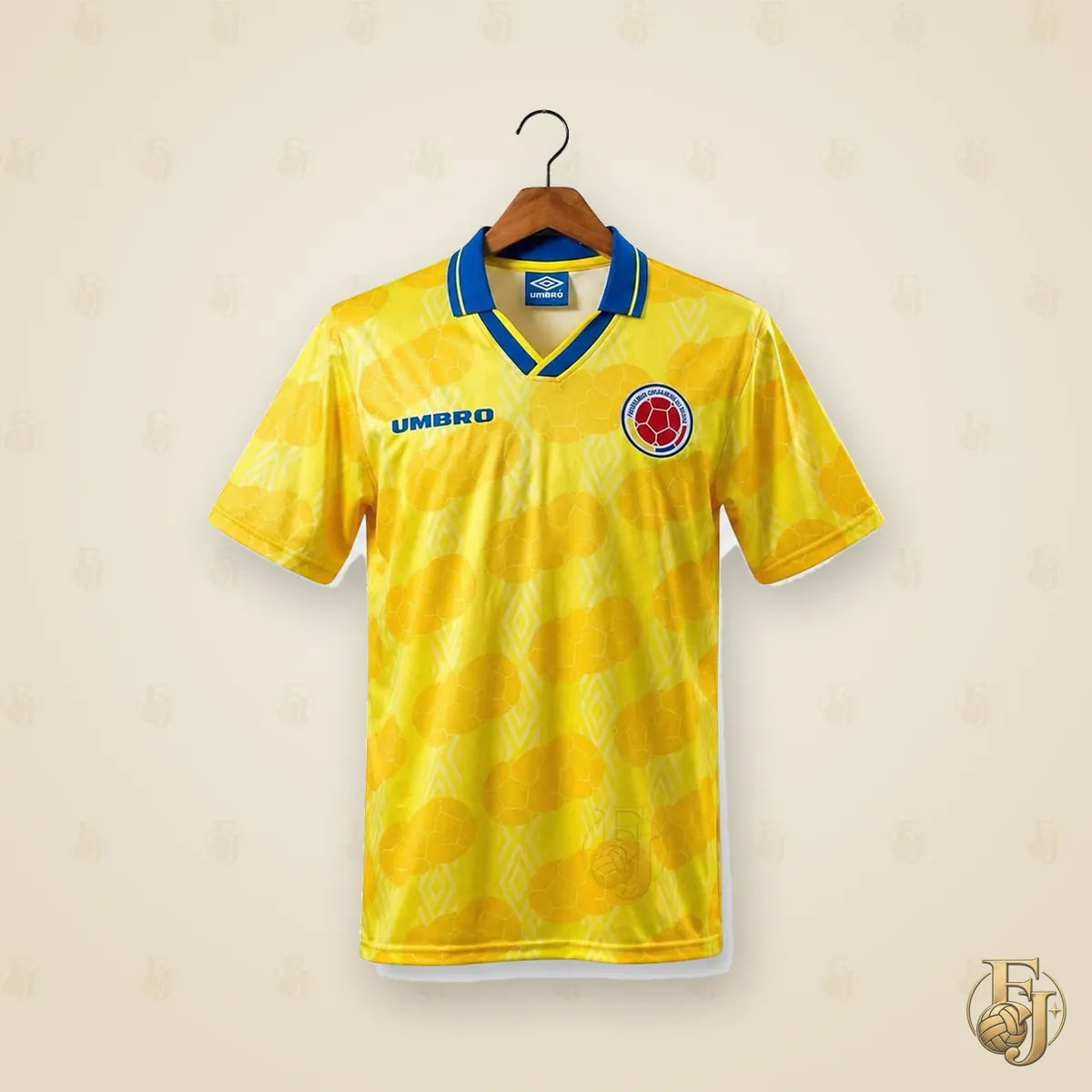 Camiseta Colombia Retro 1994 - Fuera de Juego Club