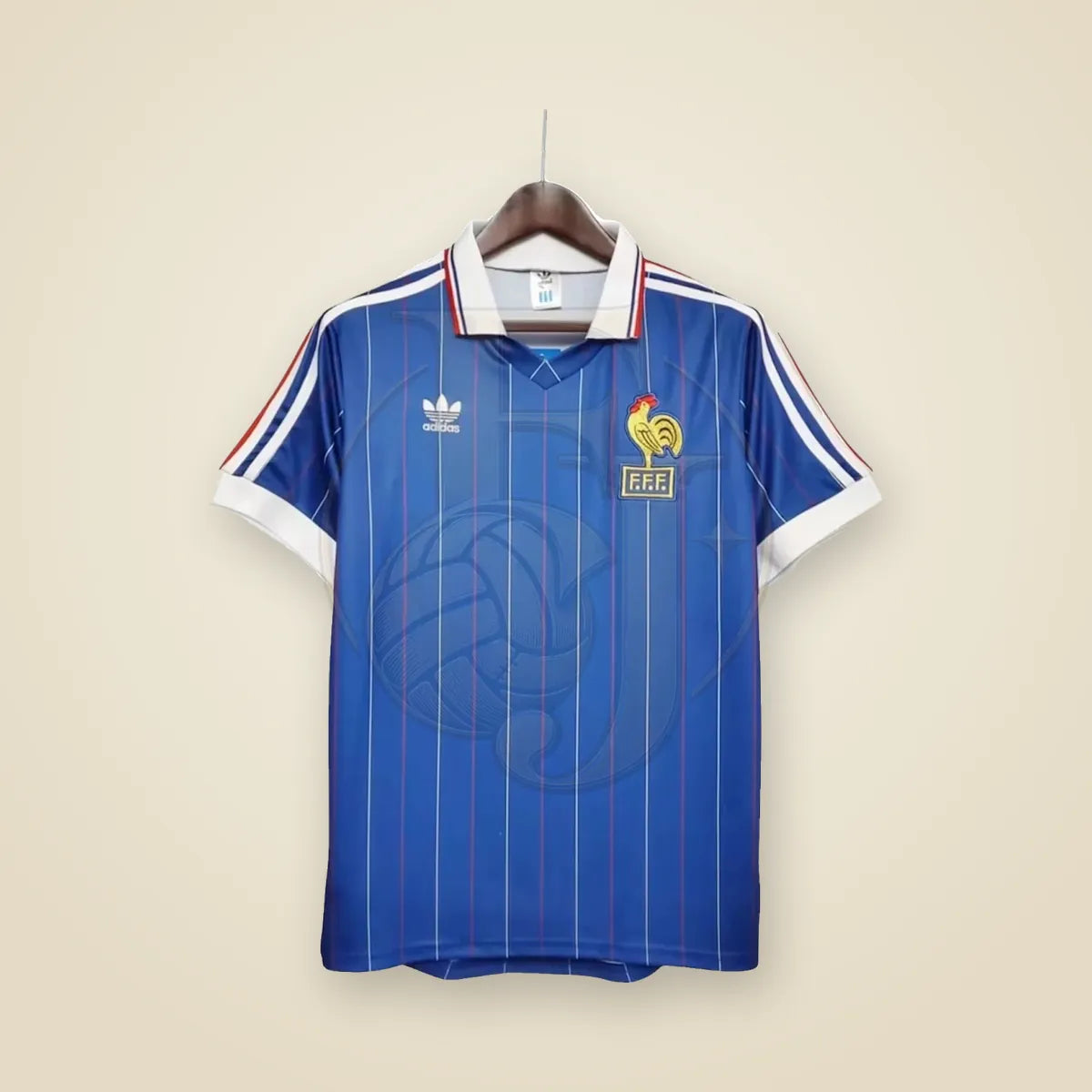 Camiseta Francia Retro 1982 - Fuera de Juego Club