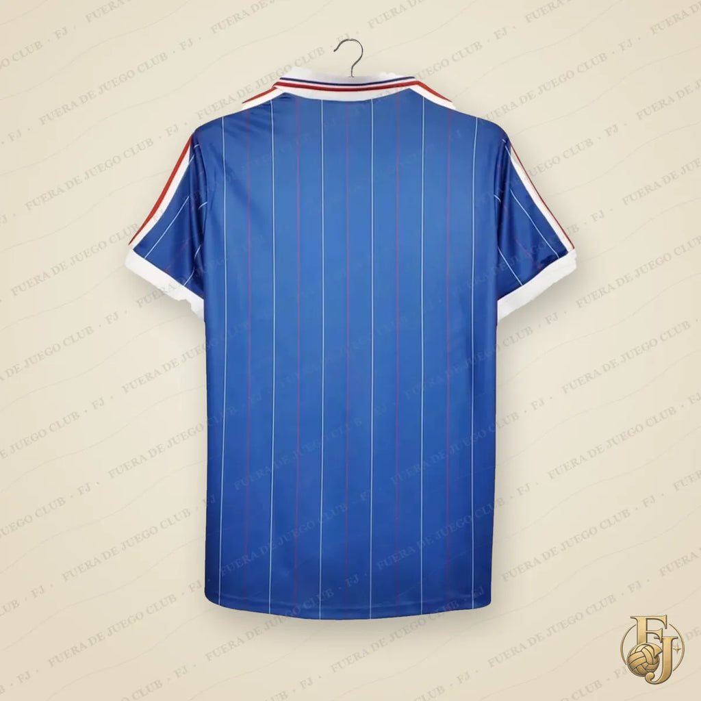 Camiseta Francia Retro 1982 - Fuera de Juego Club