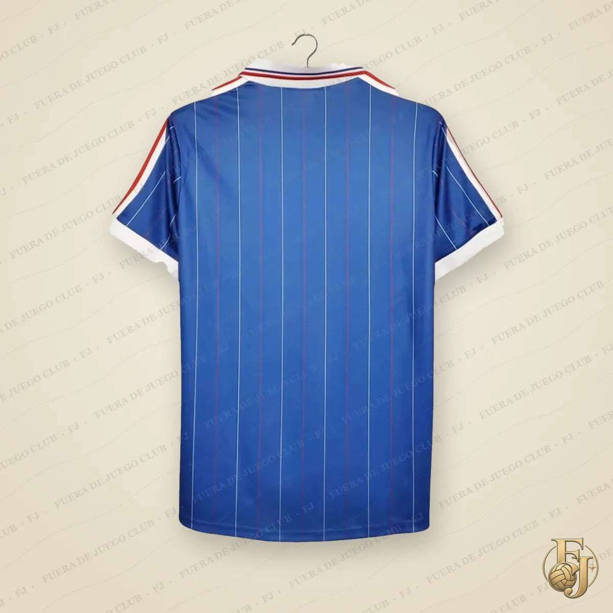 Camiseta Francia Retro 1982 - Fuera de Juego Club