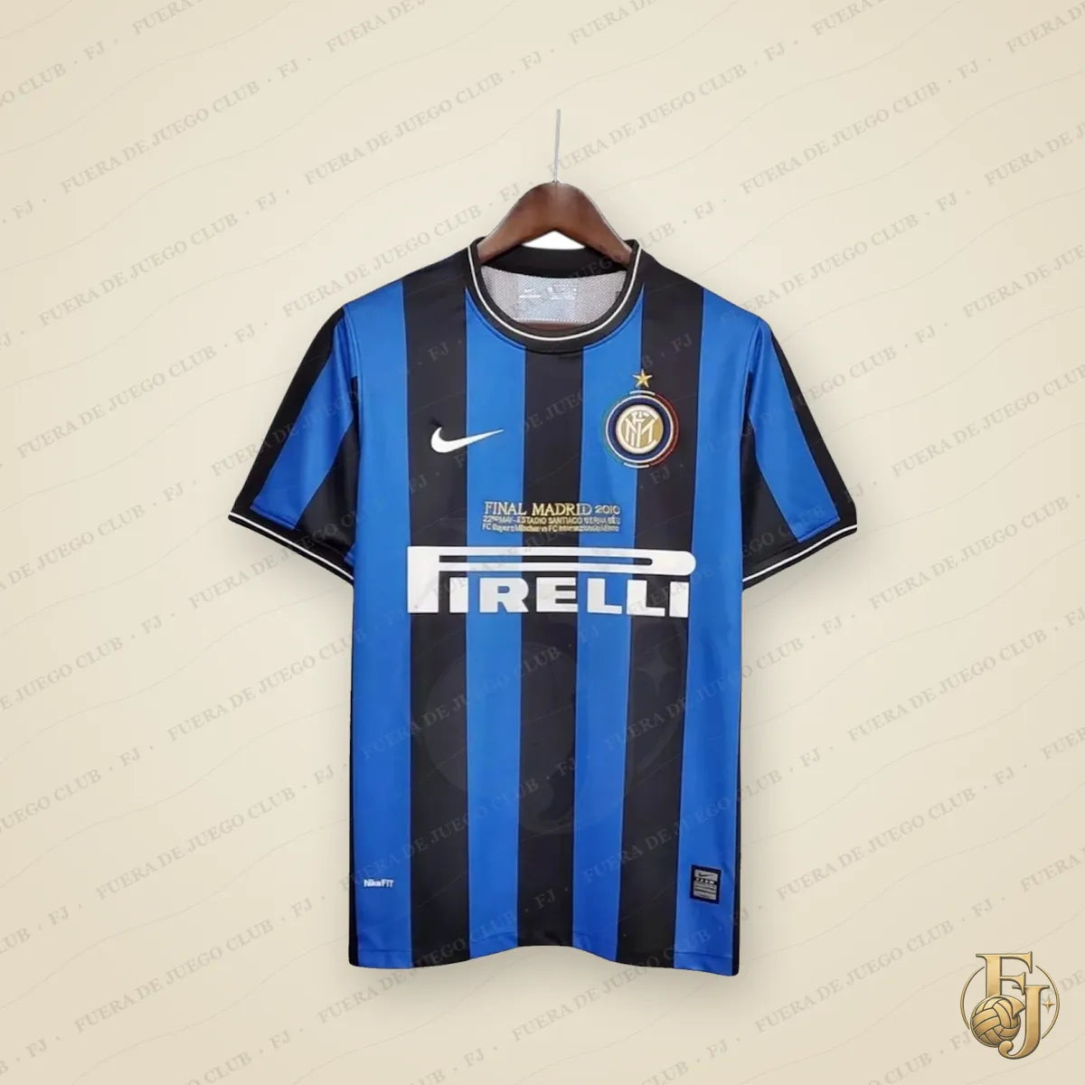 Camiseta Inter de Milán Retro 2010 - Fuera de Juego Club