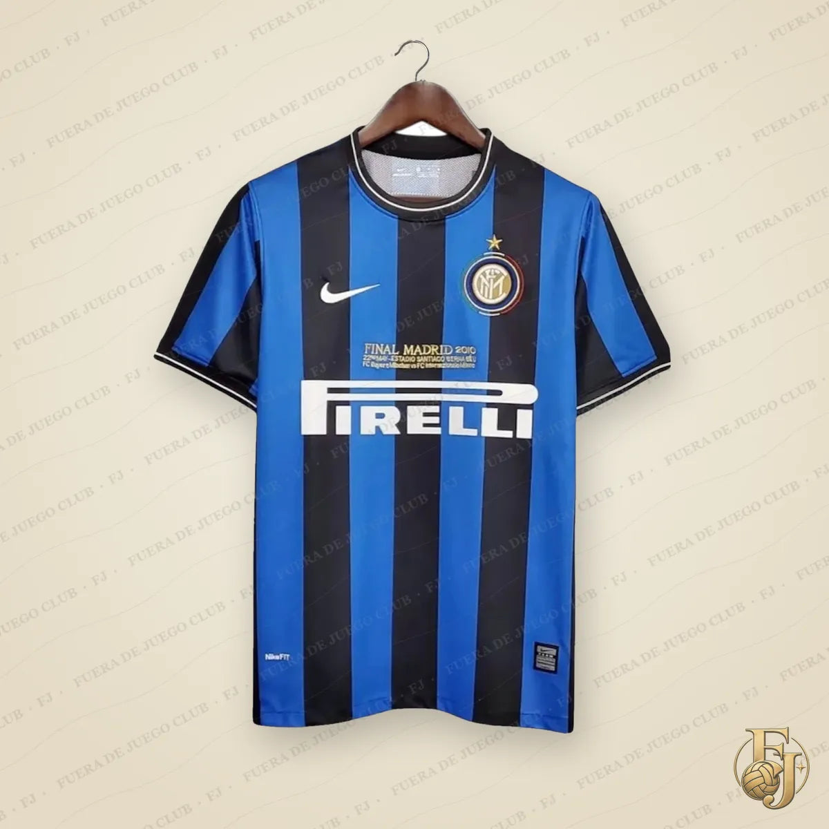 Camiseta Inter de Milán Retro 2010 - Fuera de Juego Club