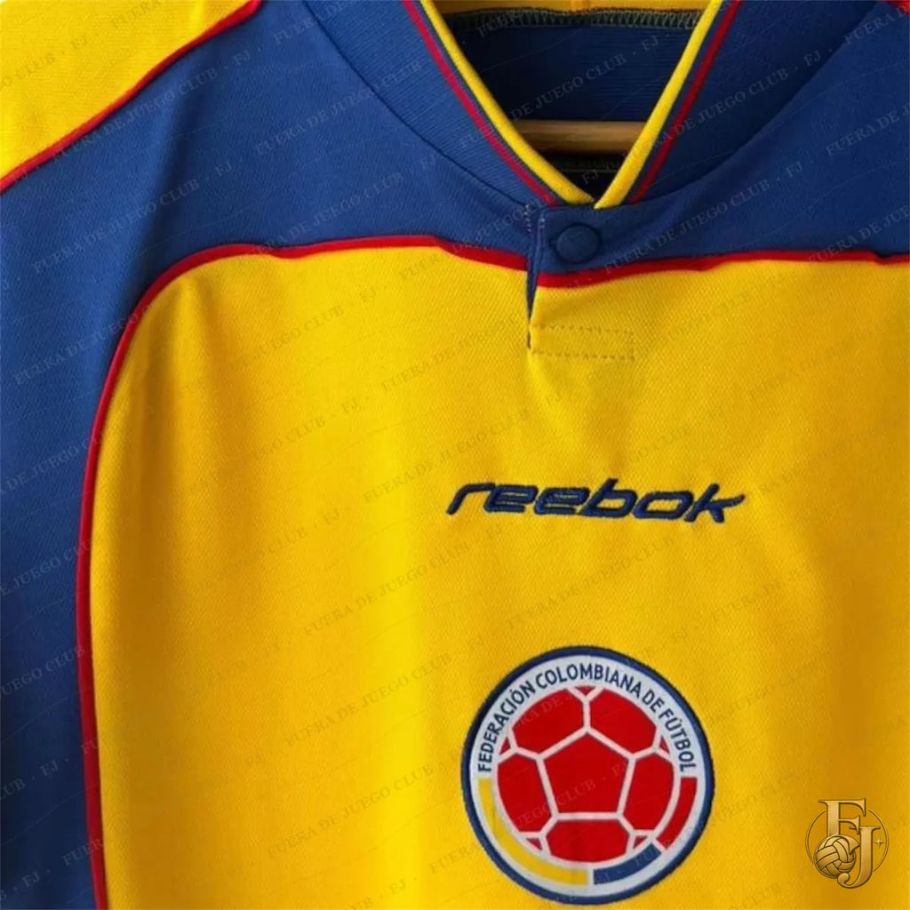 Camiseta Colombia Retro 2001 - Fuera de Juego Club