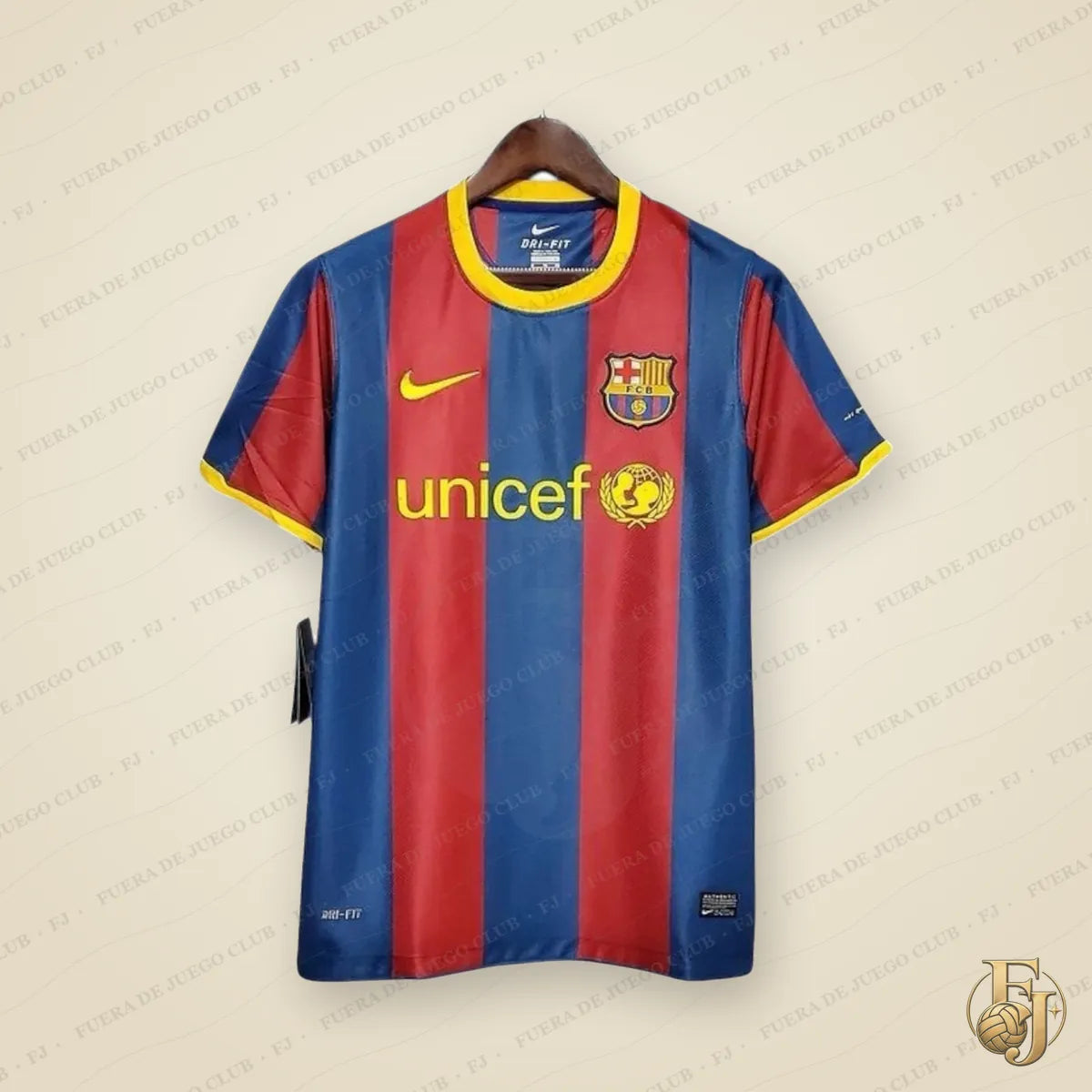 Camiseta Barcelona Retro 2011 - Fuera de Juego Club