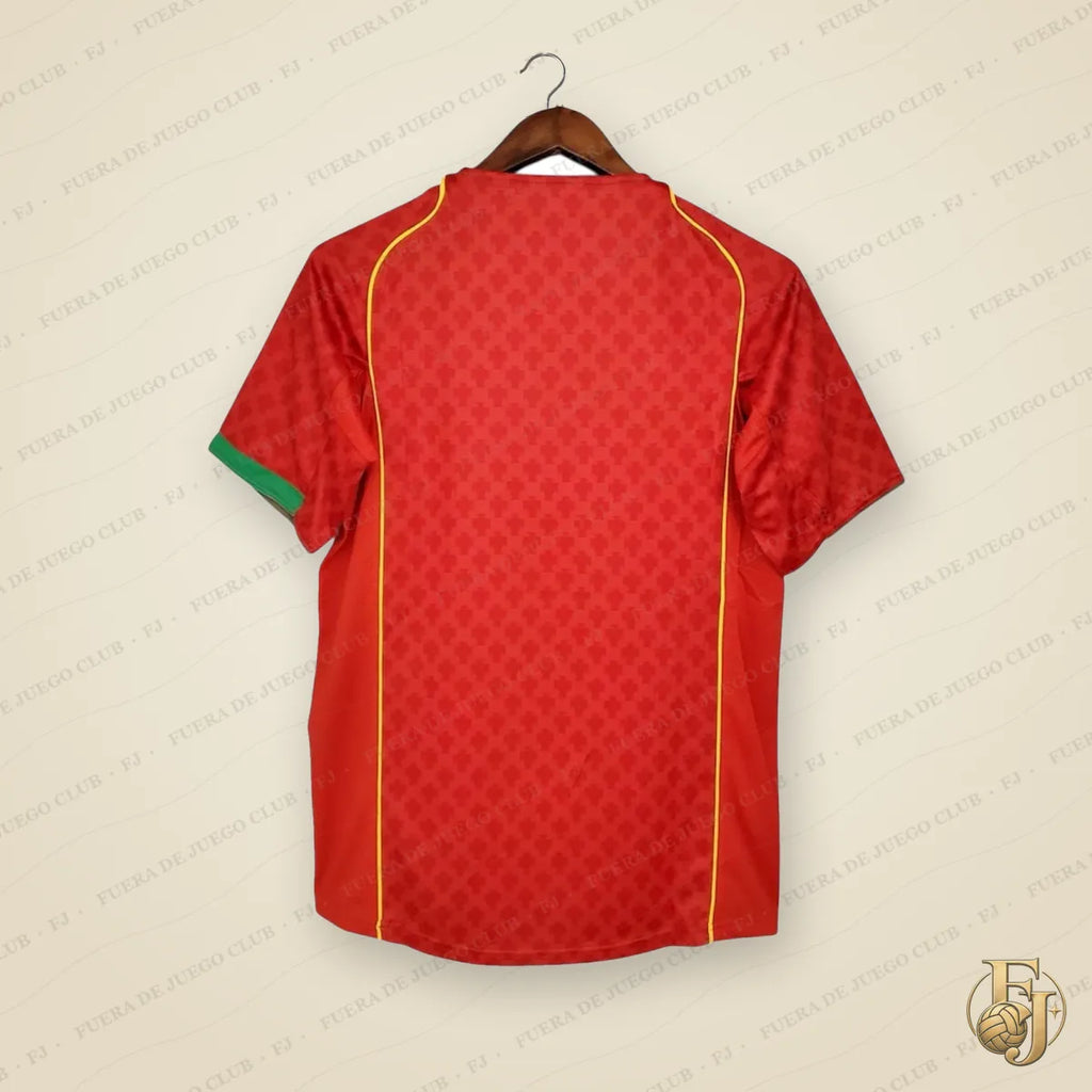 Camiseta Portugal Retro 2004 - Fuera de Juego Club