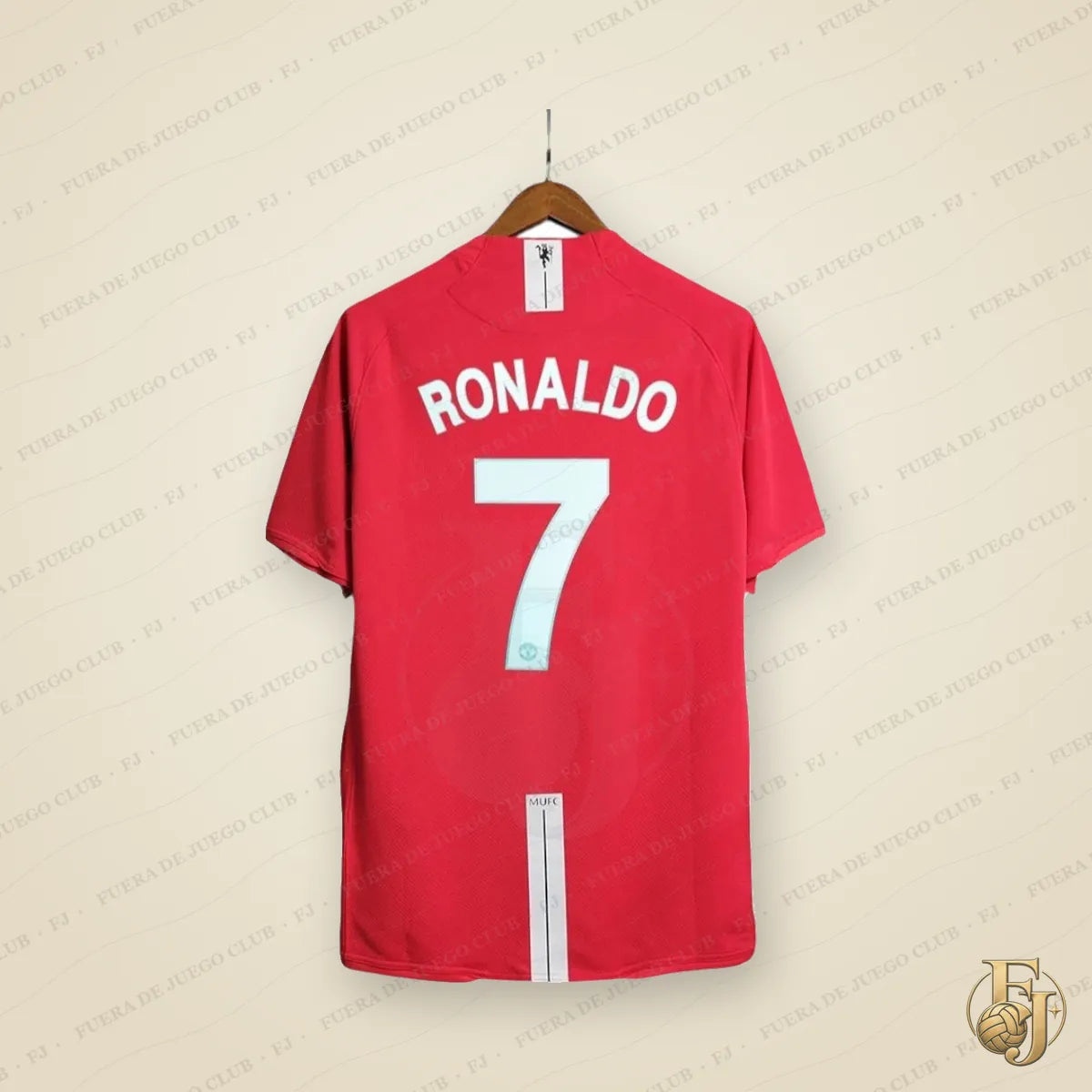 Camiseta Manchester United Retro 2008 - Fuera de Juego Club