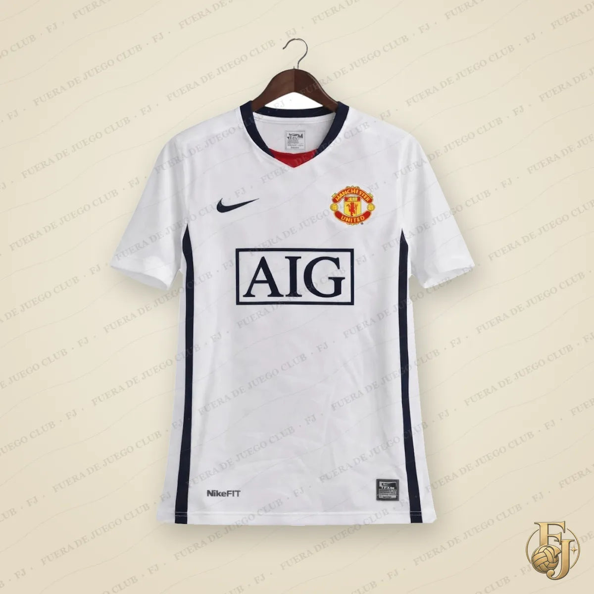 Camiseta Manchester United Retro 2008 Visitante - Fuera de Juego Club