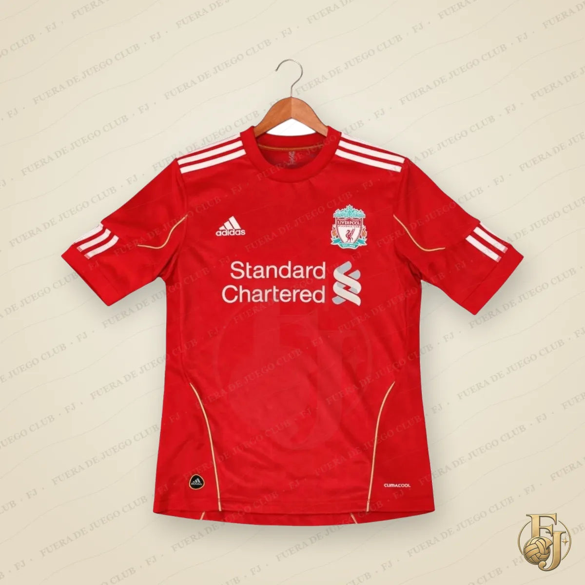 Camiseta Liverpool Retro 2011 Local - Fuera de Juego Club